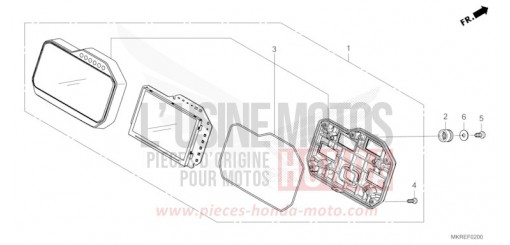 COMPTEUR CBR1000SPR de 2024